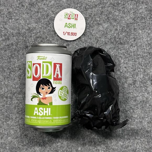 Funko Soda Pop: Samurai Jack Ashi Figure - LE # 1 / 10,500 Vinyl Vaulted Common - Picture 2 of 3